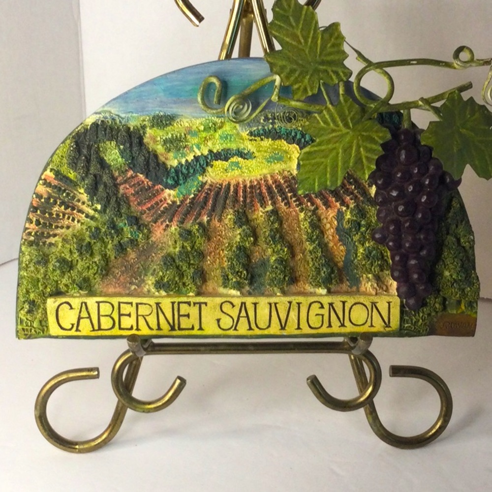 Crowan Cabernet Sauvignon Vineyard Wine wall plaque